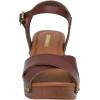 imageCUSHIONAIRE Womens Slate Faux Wood Sandal Memory Foam Insole ampamp LiteSole Technology Wide Widths AvailableWhisky