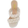 imageCUSHIONAIRE Womens Suzy braided dress sandal Memory Foam Wide Widths AvailableIvory