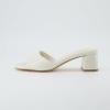 imageCUSHIONAIRE Womens Taboo one band dress sandal with Memory Foam and Wide Widths AvailableBone Patent