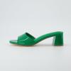 imageCUSHIONAIRE Womens Taboo one band dress sandal with Memory Foam and Wide Widths AvailableKelly Green Patent