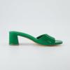 imageCUSHIONAIRE Womens Taboo one band dress sandal with Memory Foam and Wide Widths AvailableKelly Green Patent