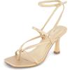 imageCUSHIONAIRE Womens Belmondo dress sandals Memory Foam Wide Widths AvailableChampagne