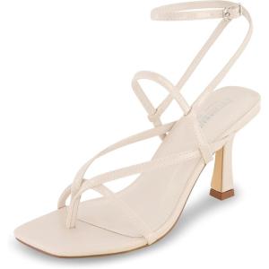 imageCUSHIONAIRE Womens Belmondo dress sandals Memory Foam Wide Widths AvailableBone Patent
