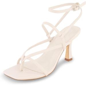 imageCUSHIONAIRE Womens Belmondo dress sandals Memory Foam Wide Widths AvailableIvory