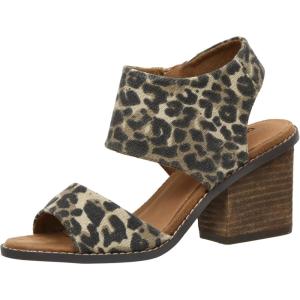 imageCUSHIONAIRE Womens Rosanna cut out sandal Memory Foam and Wide Widths AvailableCheetah