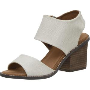 imageCUSHIONAIRE Womens Rosanna cut out sandal Memory Foam and Wide Widths AvailableIvory