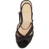 imageCUSHIONAIRE Womens Foxy platform dress sandal Memory Foam and Wide Widths AvailableBlack Micro Suede