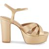 imageCUSHIONAIRE Womens Foxy platform dress sandal Memory Foam and Wide Widths AvailableChampagne