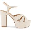 imageCUSHIONAIRE Womens Foxy platform dress sandal Memory Foam and Wide Widths AvailableCream