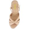 imageCUSHIONAIRE Womens Foxy platform dress sandal Memory Foam and Wide Widths AvailableNude