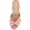 imageCUSHIONAIRE Womens Foxy platform dress sandal Memory Foam and Wide Widths AvailablePink Micro Suede