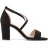 imageCUSHIONAIRE Womens Jewel rhinestone dress heel sandal with Comfort FoamBlack