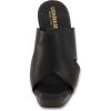 imageCUSHIONAIRE Womens Kamari Faux Wood Sandal with Memory Foam Padding Wide Widths AvailableBlack