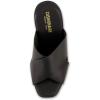 imageCUSHIONAIRE Womens Kamari Faux Wood Sandal with Memory Foam Padding Wide Widths AvailableBlack