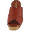 imageCUSHIONAIRE Womens Kamari Faux Wood Sandal with Memory Foam Padding Wide Widths AvailableCognac