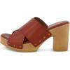 imageCUSHIONAIRE Womens Kamari Faux Wood Sandal with Memory Foam Padding Wide Widths AvailableCognac