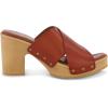 imageCUSHIONAIRE Womens Kamari Faux Wood Sandal with Memory Foam Padding Wide Widths AvailableCognac