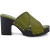 imageCUSHIONAIRE Womens Kamari Faux Wood Sandal with Memory Foam Padding Wide Widths AvailableOlive