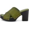 imageCUSHIONAIRE Womens Kamari Faux Wood Sandal with Memory Foam Padding Wide Widths AvailableOlive