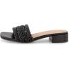 imageCUSHIONAIRE Womens Neary braided low block heel sandal Memory Foam and Wide Widths AvailableBlack