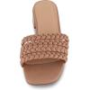 imageCUSHIONAIRE Womens Neary braided low block heel sandal Memory Foam and Wide Widths AvailableCafe