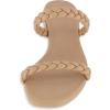 imageCUSHIONAIRE Womens Neptune braided low block heel sandal Memory FoamNude