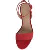 imageCUSHIONAIRE Womens Nila one band low block heel sandal Wide Widths AvailableRed