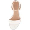 imageCUSHIONAIRE Womens Nila one band low block heel sandal Wide Widths AvailableWhite Smooth