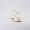 imageCUSHIONAIRE Womens Novella low block heel sandal Memory Foam and Wide Widths AvailableCream