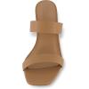 imageCUSHIONAIRE Womens Prize dress sandals Memory Foam Wide Widths AvailableTan