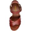 imageCUSHIONAIRE Womens Sayer Faux Wood Sandal LiteSole Technology Wide Widths AvailableWhiskey