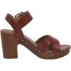imageCUSHIONAIRE Womens Sayer Faux Wood Sandal LiteSole Technology Wide Widths AvailableWhiskey