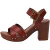 imageCUSHIONAIRE Womens Sayer Faux Wood Sandal LiteSole Technology Wide Widths AvailableWhiskey