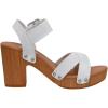 imageCUSHIONAIRE Womens Sayer Faux Wood Sandal LiteSole Technology Wide Widths AvailableWhite