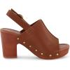 imageCUSHIONAIRE Womens Sisi Faux Wood Sandal Comfort Foam ampamp LiteSole Technology Wide Widths AvailableBrown