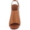 imageCUSHIONAIRE Womens Sisi Faux Wood Sandal Comfort Foam ampamp LiteSole Technology Wide Widths AvailableCaramel