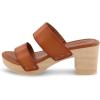 imageCUSHIONAIRE Womens Sky Faux Wood Sandal Comfort Foam ampamp LiteSole TechnologyTan