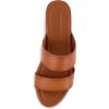 imageCUSHIONAIRE Womens Sky Faux Wood Sandal Comfort Foam ampamp LiteSole TechnologyTan