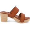 imageCUSHIONAIRE Womens Sky Faux Wood Sandal Comfort Foam ampamp LiteSole TechnologyTan