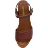 imageCUSHIONAIRE Womens Sloan Faux Wood Sandal Memory Foam Insole ampamp LiteSole Technology Wide Widths AvailableWhisky