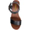 imageCUSHIONAIRE Womens Sydney Faux Wood Sandal LiteSole Technology Wide Widths AvailableBlack
