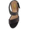 imageCUSHIONAIRE Womens Talent cut out heel sandal Memory Foam and Wide Widths AvailableBlack