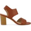 imageCUSHIONAIRE Womens Talent cut out heel sandal Memory Foam and Wide Widths AvailableCognac