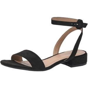 imageCUSHIONAIRE Womens Nila one band low block heel sandal Wide Widths AvailableBlack