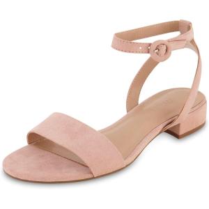 imageCUSHIONAIRE Womens Nila one band low block heel sandal Wide Widths AvailableBlush