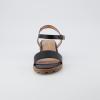 imageCUSHIONAIRE Flynn one band block heel sandal Memory Foam Wide Widths AvailableBlack