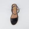 imageCUSHIONAIRE Flynn one band block heel sandal Memory Foam Wide Widths AvailableBlack