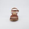 imageCUSHIONAIRE Flynn one band block heel sandal Memory Foam Wide Widths AvailableCognac
