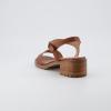 imageCUSHIONAIRE Flynn one band block heel sandal Memory Foam Wide Widths AvailableCognac