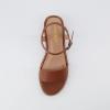 imageCUSHIONAIRE Flynn one band block heel sandal Memory Foam Wide Widths AvailableCognac